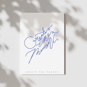 Create the moment card design